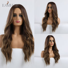 Load image into Gallery viewer, Long Body Wave Wigs Ombre Black Brown
