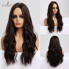 Load image into Gallery viewer, Long Body Wave Wigs Ombre Black Brown
