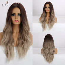 Load image into Gallery viewer, Long Body Wave Wigs Ombre Black Brown
