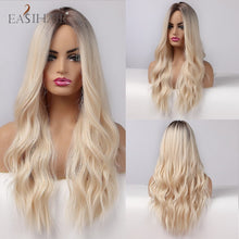 Load image into Gallery viewer, Long Body Wave Wigs Ombre Black Brown
