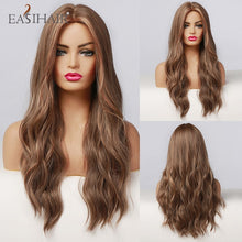 Load image into Gallery viewer, Long Body Wave Wigs Ombre Black Brown
