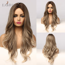 Load image into Gallery viewer, Long Body Wave Wigs Ombre Black Brown
