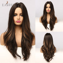 Load image into Gallery viewer, Long Body Wave Wigs Ombre Black Brown
