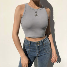 Load image into Gallery viewer, O-Neck Long Sleeve Crop Top Women
