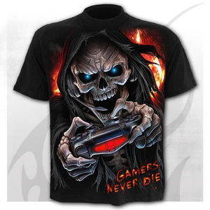 p 3D Shirts Horror O-Neck T-shirt