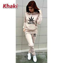 Load image into Gallery viewer, Autumn Winter 2 Piece Set jogging Women Hoodies Pants
