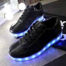 Load image into Gallery viewer, Size 27-42 USB Charger Glowing Sneakers Children Led
