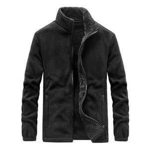 Fleece Jacket Parka Coat Men Spring Casual Tactical Army Outwear