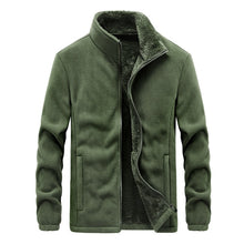 Load image into Gallery viewer, Fleece Jacket Parka Coat Men Spring Casual Tactical Army Outwear
