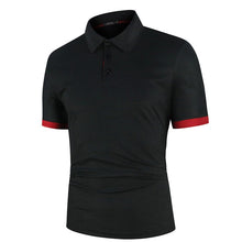 Load image into Gallery viewer, KB Men Polo Men Shirt Short Sleeve Polo Shirt Contrast Color
