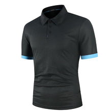 Load image into Gallery viewer, KB Men Polo Men Shirt Short Sleeve Polo Shirt Contrast Color
