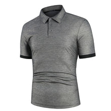 Load image into Gallery viewer, KB Men Polo Men Shirt Short Sleeve Polo Shirt Contrast Color
