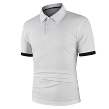 Load image into Gallery viewer, KB Men Polo Men Shirt Short Sleeve Polo Shirt Contrast Color
