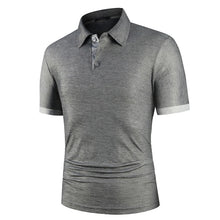 Load image into Gallery viewer, KB Men Polo Men Shirt Short Sleeve Polo Shirt Contrast Color
