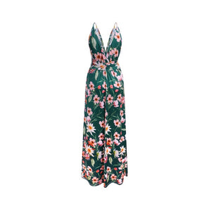 Sling Floral Long Dresses