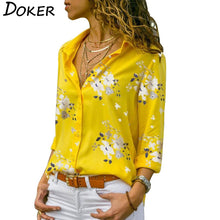 Load image into Gallery viewer, Long Sleeve Women Blouses
