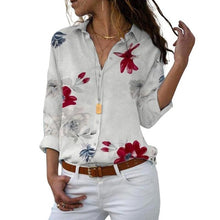 Load image into Gallery viewer, Long Sleeve Women Blouses
