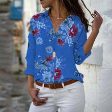 Load image into Gallery viewer, Long Sleeve Women Blouses
