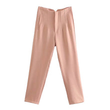 Load image into Gallery viewer, TRAF Women Chic Fashion With Seam Detail Office Wear Pants
