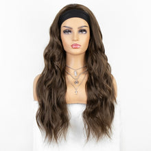 Load image into Gallery viewer, Long Wavy Headband Wig for Black Women None Replacement Body Wave Synthetic
