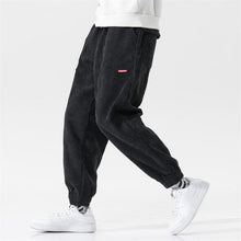 Load image into Gallery viewer, Elastic Waist Corduroy Pants Fashion Streetwear Outdoor
