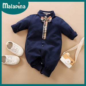 Baby Boy Romper Kids Summer Spring 0-24M Age Infant Gentleman