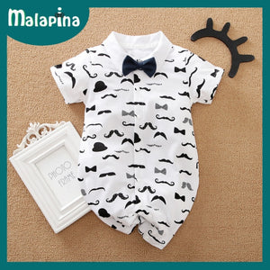 Baby Boy Romper Kids Summer Spring 0-24M Age Infant Gentleman