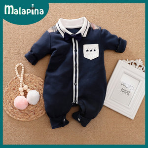 Baby Boy Romper Kids Summer Spring 0-24M Age Infant Gentleman