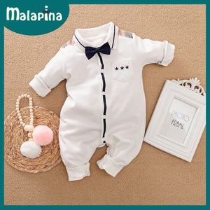 Baby Boy Romper Kids Summer Spring 0-24M Age Infant Gentleman