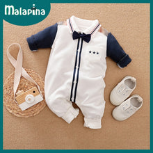 Load image into Gallery viewer, Baby Boy Romper Kids Summer Spring 0-24M Age Infant Gentleman
