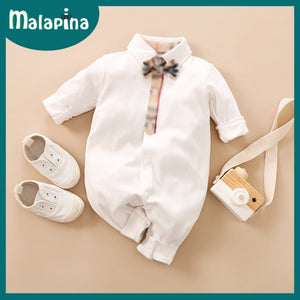 Baby Boy Romper Kids Summer Spring 0-24M Age Infant Gentleman