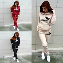 Load image into Gallery viewer, Autumn Winter 2 Piece Set jogging Women Hoodies
