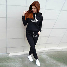 Load image into Gallery viewer, Autumn Winter 2 Piece Set jogging Women Hoodies
