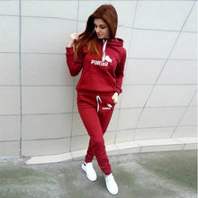 Load image into Gallery viewer, Autumn Winter 2 Piece Set jogging Women Hoodies
