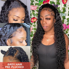 Load image into Gallery viewer, Water Wave Lace Front Wig Full Lace Front Human Hair
