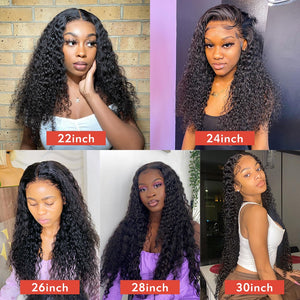 Water Wave Lace Front Wig Full Lace Front Human Hair