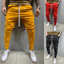 Load image into Gallery viewer, Hot Sale Zipper Hip Hop Breathable Men&#39;s Pants
