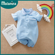 Load image into Gallery viewer, Baby Boy Romper Kids Summer Spring 0-24M Age Infant Gentleman
