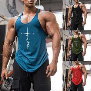 Gym Tank Top Men Fitness