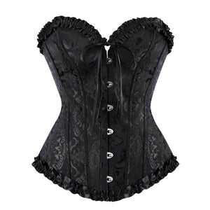 Sexy Women Bustier Lace Up Corset