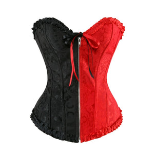 Sexy Women Bustier Lace Up Corset