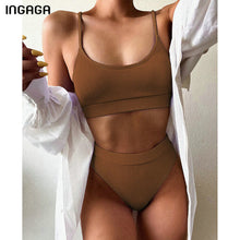 Load image into Gallery viewer, Bikinis Swimsuits Women Push Up
