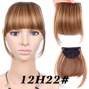 hort Synthetic Bangs Heat Resistant Hairpieces