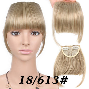 hort Synthetic Bangs Heat Resistant Hairpieces