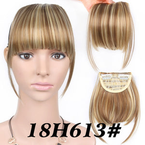 hort Synthetic Bangs Heat Resistant Hairpieces