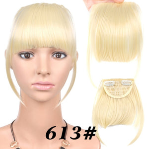 hort Synthetic Bangs Heat Resistant Hairpieces