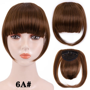 hort Synthetic Bangs Heat Resistant Hairpieces