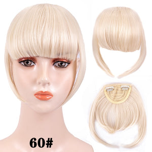 hort Synthetic Bangs Heat Resistant Hairpieces