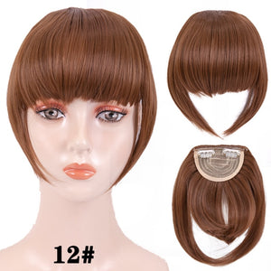 hort Synthetic Bangs Heat Resistant Hairpieces