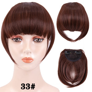 hort Synthetic Bangs Heat Resistant Hairpieces